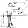 Купити Logis 70 Змішувач для умивальника, одноважiльний HANSGROHE 71070000 , 71070000 / 42336 , в категории Змішувачі для умивальника , от бренда HANSGROHE  Інтернет-магазин сантехніки ✓ Кращі ціни на ринку ✓ Величезний вибір ✓ Гарантія ✓ Заходьте!