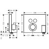 Купить Термостат для двух потребителей, PM HANSGROHE 15765000 , 15765000 / 43486 , в категории Смесители для ванной , от бренда HANSGROHE  Интернет-магазин сантехники ✓ Лучшие цены на рынке ✓ Огромный выбор ✓ Гарантия ✓ Заходите!