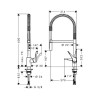 Купити Cento XXL Змішувач для кухні, одноважiльний HANSGROHE 14806000 , 14806000 / 44049 , в категории Змішувачі для кухні , от бренда HANSGROHE  Інтернет-магазин сантехніки ✓ Кращі ціни на ринку ✓ Величезний вибір ✓ Гарантія ✓ Заходьте!