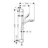 Купить Croma Select E Vario Душовий набір 0,65 м HANSGROHE 26582400 , 26582400 / 44307 , в категории Душевые наборы , от бренда HANSGROHE  Интернет-магазин сантехники ✓ Лучшие цены на рынке ✓ Огромный выбор ✓ Гарантия ✓ Заходите!