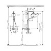 Купити Croma Select S 180 2jet Showerpipe Душова система кол білий HANSGROHE 27255400 , 27255400 / 46417 , в категории Душова система із змішувачем , от бренда HANSGROHE  Інтернет-магазин сантехніки ✓ Кращі ціни на ринку ✓ Величезний вибір ✓ Гарантія ✓ За