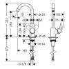 Купити Logis Змішувач для кухні, одноважiльний HANSGROHE 71835000 , 71835000 / 46738 , в категории Змішувачі для кухні , от бренда HANSGROHE  Інтернет-магазин сантехніки ✓ Кращі ціни на ринку ✓ Величезний вибір ✓ Гарантія ✓ Заходьте!
