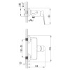 Купить BARKA смеситель для душа, хром, 35 мм IMPRESE 15265 , 15265 / 46957 , в категории Смесители для душа , от бренда IMPRESE  Интернет-магазин сантехники ✓ Лучшие цены на рынке ✓ Огромный выбор ✓ Гарантия ✓ Заходите!