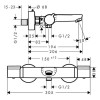 Купити Versostat2 Термостат для ванни, зовнішня частина HANSGROHE 15348000 , 15348000 / 47640 , в категории Змішувачі для ванної , от бренда HANSGROHE  Інтернет-магазин сантехніки ✓ Кращі ціни на ринку ✓ Величезний вибір ✓ Гарантія ✓ Заходьте!