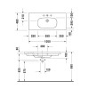 Купить DCODE Раковина для мебели 105*48см DURAVIT 03421000002 , 03421000002 / 4911 , в категории Умывальники мебельные , от бренда DURAVIT  Интернет-магазин сантехники ✓ Лучшие цены на рынке ✓ Огромный выбор ✓ Гарантия ✓ Заходите!