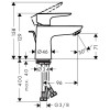 Купити Talis E Змішувач для раковини, одноважiльний HANSGROHE 71700000 , 71700000 / 49339 , в категории Змішувачі для умивальника , от бренда HANSGROHE  Інтернет-магазин сантехніки ✓ Кращі ціни на ринку ✓ Величезний вибір ✓ Гарантія ✓ Заходьте!
