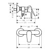 Купити Talis E Змішувач для душу, одноважільний HANSGROHE 71760000 , 71760000 / 49341 , в категории Змішувачі для душу , от бренда HANSGROHE  Інтернет-магазин сантехніки ✓ Кращі ціни на ринку ✓ Величезний вибір ✓ Гарантія ✓ Заходьте!