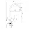 Купити  , 55009-UG / 49738 , в категории Змішувачі для кухні , от бренда IMPRESE  Інтернет-магазин сантехніки ✓ Кращі ціни на ринку ✓ Величезний вибір ✓ Гарантія ✓ Заходьте!