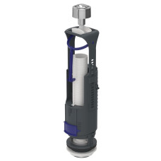 Geberit зливний клапан typ 240, подвійний змив, хром глянсовий GEBERIT 136.909.21.2