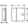 Купити Axor One Запірний вентиль, прихований монтаж, хром HANSGROHE 45771000 , 45771000 / 53664 , в категории Комплектуючі до змішувачів , от бренда HANSGROHE  Інтернет-магазин сантехніки ✓ Кращі ціни на ринку ✓ Величезний вибір ✓ Гарантія ✓ Заходьте!