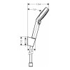 Купити Crometta Vario Душевий набір з портером 1.25 м, білий/хром HANSGROHE 26691400 , 26691400 / 53814 , в категории Душові набори , от бренда HANSGROHE  Інтернет-магазин сантехніки ✓ Кращі ціни на ринку ✓ Величезний вибір ✓ Гарантія ✓ Заходьте!