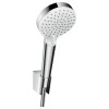 Купити Crometta Vario Душевий набір з портером 1.25 м, білий/хром HANSGROHE 26691400 , 26691400 / 53814 , в категории Душові набори , от бренда HANSGROHE  Інтернет-магазин сантехніки ✓ Кращі ціни на ринку ✓ Величезний вибір ✓ Гарантія ✓ Заходьте!