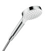 Купить Crometta 1jet Ручной душ, белый/хром HANSGROHE 26331400 , 26331400 / 54353 , в категории Ручные души , от бренда HANSGROHE  Интернет-магазин сантехники ✓ Лучшие цены на рынке ✓ Огромный выбор ✓ Гарантия ✓ Заходите!
