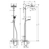 Купить Crometta E 240 1jet Showerpipe Душова система для ванни HANSGROHE 27298000 , 27298000 / 54365 , в категории Душевая система с термостатом , от бренда HANSGROHE  Интернет-магазин сантехники ✓ Лучшие цены на рынке ✓ Огромный выбор ✓ Гарантия ✓ Заходи