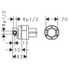 Купити Logis Змішувач для душа, одноважiльний, ПМ, хром HANSGROHE 71666000 , 71666000 / 55000 , в категории Змішувачі для душу , от бренда HANSGROHE  Інтернет-магазин сантехніки ✓ Кращі ціни на ринку ✓ Величезний вибір ✓ Гарантія ✓ Заходьте!
