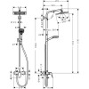 Купить Crometta E 240 1jet Showerpipe Душова система з одноважiльнийним змішувачем, хром HANSGROHE 27284000 , 27284000 / 55014 , в категории Душевая система со смесителем , от бренда HANSGROHE  Интернет-магазин сантехники ✓ Лучшие цены на рынке ✓ Огромный