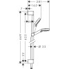 Купити Crometta Vario Душевий набір, 0,65 м, білий/хром HANSGROHE 26532400 , 26532400 / 56002 , в категории Душові набори , от бренда HANSGROHE  Інтернет-магазин сантехніки ✓ Кращі ціни на ринку ✓ Величезний вибір ✓ Гарантія ✓ Заходьте!