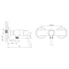 Купити PODZIMA змішувач для душа, хром, 35 мм IMPRESE ZMK01170108 , ZMK01170108 / 56582 , в категории Змішувачі для душу , от бренда IMPRESE  Інтернет-магазин сантехніки ✓ Кращі ціни на ринку ✓ Величезний вибір ✓ Гарантія ✓ Заходьте!