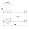 Купити PODZIMA LEDOVE тримач для туалетного паперу IMPRESE ZMK01170122 , ZMK01170122 / 56603 , в категории Тримачі для туалетного паперу , от бренда IMPRESE  Інтернет-магазин сантехніки ✓ Кращі ціни на ринку ✓ Величезний вибір ✓ Гарантія ✓ Заходьте!
