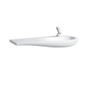 Купити ALESSI ONE раковина 120см, з iнтегр. стiлешницею злiва, без отв. пiд змiшувач, без отв. переливу, з покриттям LCC LAUFEN H8149744001091 , H8149744001091 / 57448 , в категории Умивальники , от бренда LAUFEN  Інтернет-магазин сантехніки ✓ Кращі ціни 