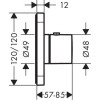 Купити Axor Citterio E Термостат 12 x 12, прихований монтаж, хром HANSGROHE 36702000 , 36702000 / 57911 , в категории Змішувачі , от бренда HANSGROHE  Інтернет-магазин сантехніки ✓ Кращі ціни на ринку ✓ Величезний вибір ✓ Гарантія ✓ Заходьте!