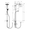 Купити Crometta S 240 1jet Showerpipe Reno  Душова система HANSGROHE 27270000 , 27270000 / 58039 , в категории Душова система без змішувача , от бренда HANSGROHE  Інтернет-магазин сантехніки ✓ Кращі ціни на ринку ✓ Величезний вибір ✓ Гарантія ✓ Заходьте!