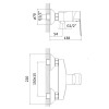 Купити LOTUS змішувач для душа одноважільний, хром 35 мм RJ RBZZ002-5 , RBZZ002-5 / 58167 , в категории Змішувачі для душу , от бренда RJ  Інтернет-магазин сантехніки ✓ Кращі ціни на ринку ✓ Величезний вибір ✓ Гарантія ✓ Заходьте!
