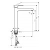 Купити Metropol Змішувач для раковини, одноважільний HANSGROHE 32512000 , 32512000 / 58721 , в категории Змішувачі для умивальника , от бренда HANSGROHE  Інтернет-магазин сантехніки ✓ Кращі ціни на ринку ✓ Величезний вибір ✓ Гарантія ✓ Заходьте!