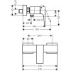 Купити Metropol Змішувач для душу, одноважільний HANSGROHE 32560000 , 32560000 / 59230 , в категории Змішувачі для душу , от бренда HANSGROHE  Інтернет-магазин сантехніки ✓ Кращі ціни на ринку ✓ Величезний вибір ✓ Гарантія ✓ Заходьте!