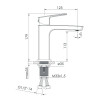 Купить ГРАФИКИ смеситель для раковины, 35 мм IMPRESE ZMK041807010 , ZMK041807010 / 60056 , в категории Смесители для умывальника , от бренда IMPRESE  Интернет-магазин сантехники ✓ Лучшие цены на рынке ✓ Огромный выбор ✓ Гарантия ✓ Заходите!