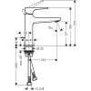 Купити Metropol 110 Змішувач для раковини, одноважiльний HANSGROHE 32506000 , 32506000 / 60085 , в категории Змішувачі для умивальника , от бренда HANSGROHE  Інтернет-магазин сантехніки ✓ Кращі ціни на ринку ✓ Величезний вибір ✓ Гарантія ✓ Заходьте!