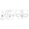 Купить ГРАФИКИ смеситель для ванны, черный никель IMPRESE ZMK041807040 , ZMK041807040 / 60359 , в категории Смесители для ванной , от бренда IMPRESE  Интернет-магазин сантехники ✓ Лучшие цены на рынке ✓ Огромный выбор ✓ Гарантия ✓ Заходите!