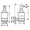 Купить Logis Диспенсер для рiдкого милу, хром HANSGROHE 41714000 , 41714000 / 62399 , в категории Дозаторы для жидкого мыла , от бренда HANSGROHE  Интернет-магазин сантехники ✓ Лучшие цены на рынке ✓ Огромный выбор ✓ Гарантия ✓ Заходите!