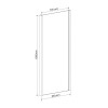Купити Бічна стінка 80*195 см, для комплектації з дверима bifold 599-163 EGER 599-163-80W(h) , 599-163-80W(h) / 62721 , в категории Душові двері , от бренда EGER  Інтернет-магазин сантехніки ✓ Кращі ціни на ринку ✓ Величезний вибір ✓ Гарантія ✓ Заходьте!