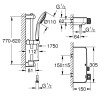 Купити Grohtherm SmartControl термостат з душовим набором GROHE 34721000 , 34721000 / 63209 , в категории Набори змішувачів , от бренда GROHE  Інтернет-магазин сантехніки ✓ Кращі ціни на ринку ✓ Величезний вибір ✓ Гарантія ✓ Заходьте!