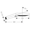 Купить Raindance Select S Ручний душ 120 3jet P, з типом розпорошення: PowderRain, Rain, WhirlAir HANSGROHE 26014000 , 26014000 / 63527 , в категории Ручные души , от бренда HANSGROHE  Интернет-магазин сантехники ✓ Лучшие цены на рынке ✓ Огромный выбор ✓ 