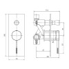 Купить BRENTA смеситель для ванны, скрытого монтажа, хром, 35 мм IMPRESE ZMK071901041 , ZMK071901041 / 68057 , в категории Смесители для душа , от бренда IMPRESE  Интернет-магазин сантехники ✓ Лучшие цены на рынке ✓ Огромный выбор ✓ Гарантия ✓ Заходите!