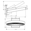Купить Rainfinity Верхний душ 360 1jet с настенным соединителем HANSGROHE 26230000 , 26230000 / 68455 , в категории Верхние души , от бренда HANSGROHE  Интернет-магазин сантехники ✓ Лучшие цены на рынке ✓ Огромный выбор ✓ Гарантия ✓ Заходите!