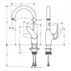 Купити M421-H220 Змішувач для кухні, одноручний, хром HANSGROHE 71802000 , 71802000 / 68607 , в категории Змішувачі для кухні , от бренда HANSGROHE  Інтернет-магазин сантехніки ✓ Кращі ціни на ринку ✓ Величезний вибір ✓ Гарантія ✓ Заходьте!