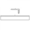 Купити Полиця камяна Solid surface 600 * 120 * 65мм VOLLE 18-40-115 , 18-40-115 / 68893 , в категории Полиці , от бренда VOLLE  Інтернет-магазин сантехніки ✓ Кращі ціни на ринку ✓ Величезний вибір ✓ Гарантія ✓ Заходьте!