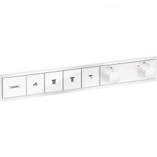 RainSelect Термостат для 4 споживачiв, прихованого монтажу, матовий бiлий HANSGROHE 15382700