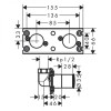 Купити Rainfinity Прихована частина для душ. системи Showerpipe 360 1jet, для прихованого монтажу HANSGROHE 26840180 , 26840180 / 71761 , в категории Комплектуючі до змішувачів , от бренда HANSGROHE  Інтернет-магазин сантехніки ✓ Кращі ціни на ринку ✓ Вел