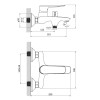 Купить Смеситель для ванны однорычажный SLIP, хром 35 мм RJ RBZ090-3 , RBZ090-3 / 73179 , в категории Смесители для ванной , от бренда RJ  Интернет-магазин сантехники ✓ Лучшие цены на рынке ✓ Огромный выбор ✓ Гарантия ✓ Заходите!