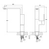 Купити ROD змішувач для кухні, хром 35 мм RJ RBZ091-8M , RBZ091-8M / 73183 , в категории Змішувачі для кухні , от бренда RJ  Інтернет-магазин сантехніки ✓ Кращі ціни на ринку ✓ Величезний вибір ✓ Гарантія ✓ Заходьте!