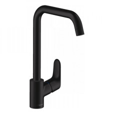 FOCUS M41 змішувач для кухні 260, одноважільний, ½’, чорний матовий HANSGROHE 31820670