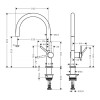 Купити TALIS M54 змішувач для кухні, 220, 1jet, хром HANSGROHE 72804000 , 72804000 / 73805 , в категории Змішувачі для кухні , от бренда HANSGROHE  Інтернет-магазин сантехніки ✓ Кращі ціни на ринку ✓ Величезний вибір ✓ Гарантія ✓ Заходьте!