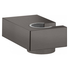 ПОРТЕР E тримач для душу, шліфований чорний хром HANSGROHE 28387340