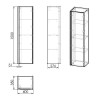 Купить BLATNA L пенал 150*40*35 см, підвісний, білий IMPRESE f3283W , f3283W / 76753 , в категории Пеналы и полупеналы в ванную , от бренда IMPRESE  Интернет-магазин сантехники ✓ Лучшие цены на рынке ✓ Огромный выбор ✓ Гарантия ✓ Заходите!