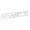 Купити RAINSELECT термостат на три клавішки, СМ, білий матовий HANSGROHE 15381700 , 15381700 / 78312 , в категории Змішувачі для ванної , от бренда HANSGROHE  Інтернет-магазин сантехніки ✓ Кращі ціни на ринку ✓ Величезний вибір ✓ Гарантія ✓ Заходьте!