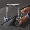 Купити AGUNO SELECT змішувач для кухні 250, 2jet, з витяжним виливом Sbox HANSGROHE 73830000 , 73830000 / 78313 , в категории Змішувачі для кухні , от бренда HANSGROHE  Інтернет-магазин сантехніки ✓ Кращі ціни на ринку ✓ Величезний вибір ✓ Гарантія ✓ Захо